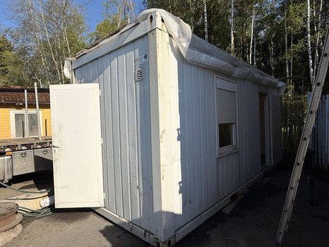 20-fots container kontor/verkstad | Reparationsobjekt