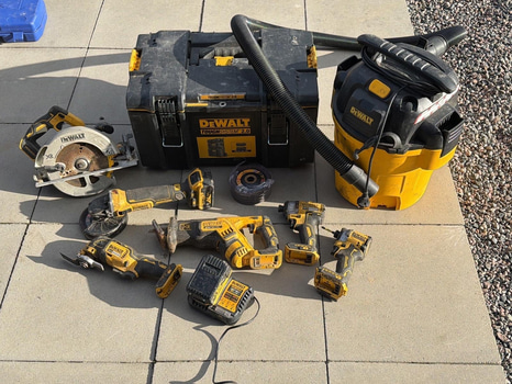 Verktyg DeWalt, batteridrivet parti