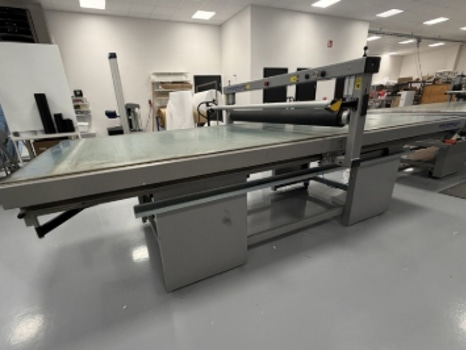 Lamineringsbord Rolls Roller Flatbed Applicator 340