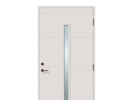 YTTERDÖRR SOLID ELEMENTS VÄXJÖ 10X21 HÖGER VIT