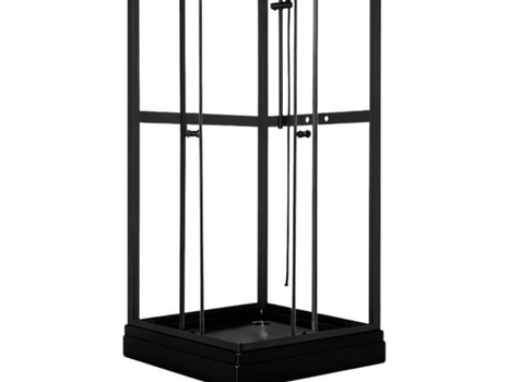 DUSCHKABIN SUNWIND JASMINE 90X90X195 CM SVART