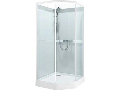 Bakvägg Svedbergs Ritual vit matt 90x200x90cm