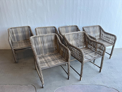 6 ST. 6 st. STOL SUNFUN ASPÖ KONSTROTTING NATUR