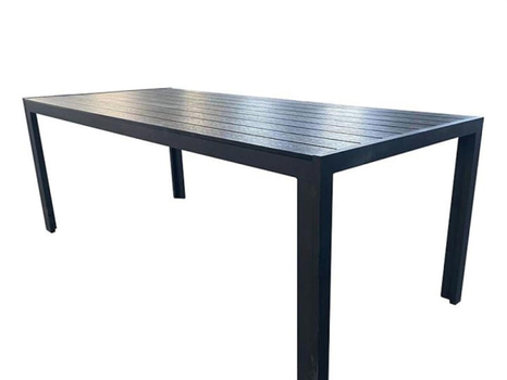 MATBORD SUNFUN SANDVIK 90X205CM SVART