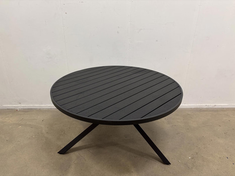 MATBORD SUNFUN SKILLINGE Ø140CM SVART