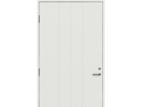 BRAND- & LJUDDÖRR SOLID ELEMENTS YSTAD 10X21 - VÄNSTER VIT