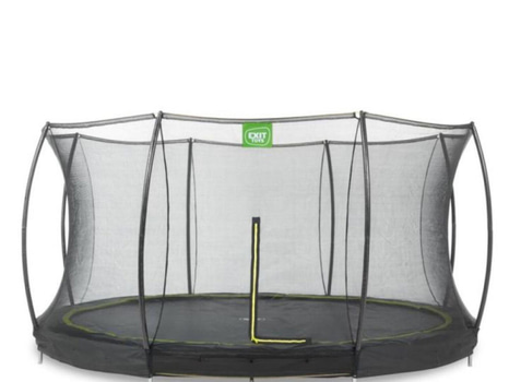 STUDSMATTA EXIT TOYS SILHOUETTE INGROUND SKYDDSNÄT Ø427CM SVART