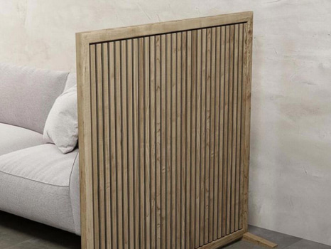 AKUSTIKPANEL PROBAU FRISTÅENDE 130X130X4 CM VALNÖT