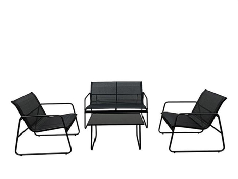 LOUNGESET SUNFUN MORA SVART