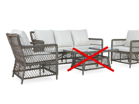 SOFFGRUPP SUNFUN BJÖRKNÄS KONSTROTTING NATUR