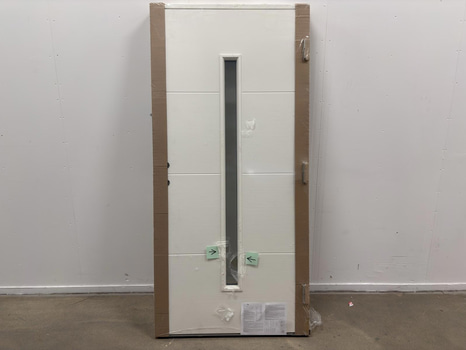 YTTERDÖRR SOLID ELEMENTS VÄXJÖ 10X21 HÖGER VIT