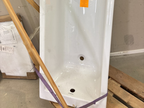 Badkar Allibert 170 cm, vit samt gavlar