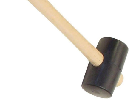 10 st. Gummiklubbor Gripline, Hamer nr 3, 650g