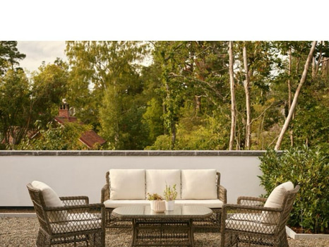 SOFFGRUPP SUNFUN BJÖRKNÄS KONSTROTTING NATUR