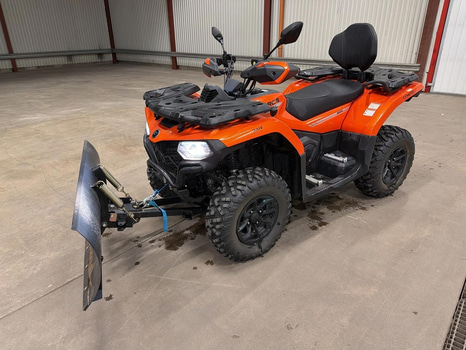 CF Moto C Force 520L - Lava Orange -2023 inkl. plog.