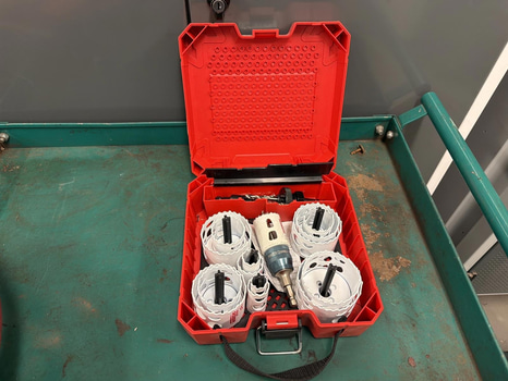 Håltagningssats Milwaukee