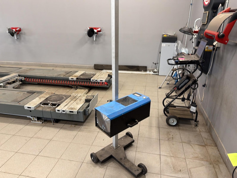 Strålkastarinställare Twin Busch, 2012