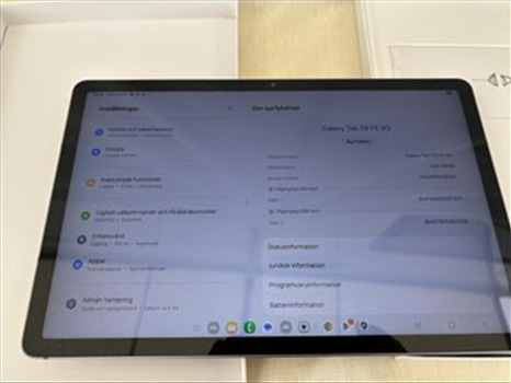 Surfplatta Samsung Galaxy Tab S9 FE 5G