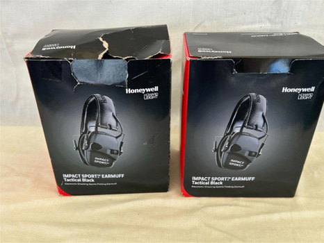 Hörselkåpor Honeywell Impact Sport Tactical Black 2 st