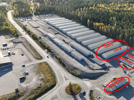 Modulbaserad bostadsetablering i Skellefteå, Totalt 240 lägenheter / Modular Housing Facility in Skellefteå, 240 apartments