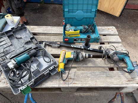 Maskinpaket Makita, 5 st