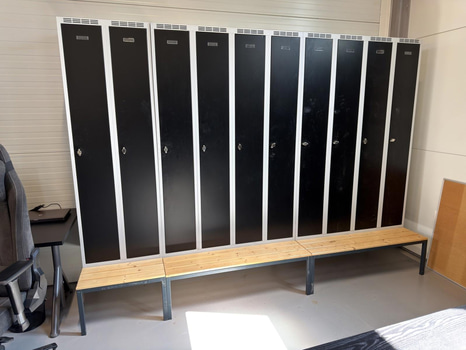 Klädskåp 10-platser