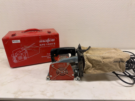 Notfräs Mafell KFU 1000 E i bärväska