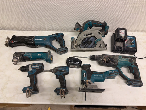 Maskinpaket Makita 7 st