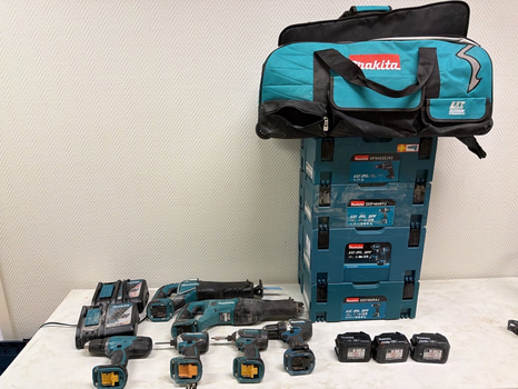 Maskinpaket Makita 6 st