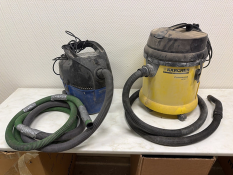 2 st Grovdammsugare