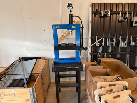 Verkstadspress 10 ton