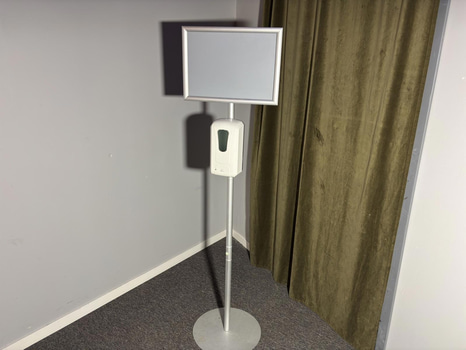 Dispenser inkl. golvstativ