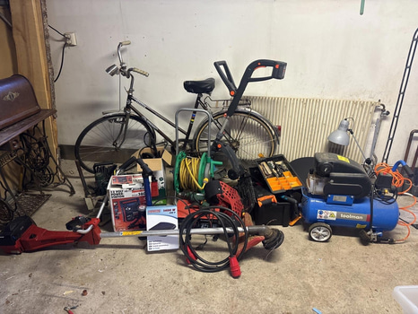 Diverse för garage/ trädgård