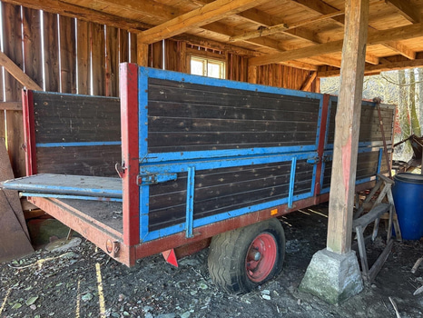 Tippkärra Josve Åkland för traktor