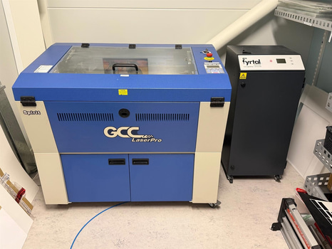 Lasergravymaskin, GCC Spirit SI-25, 25 W, 2019