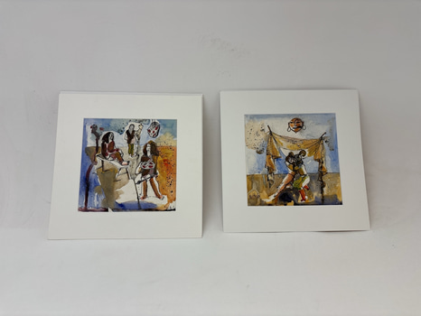 2 st. Tavlor av Maria jnej Beltran