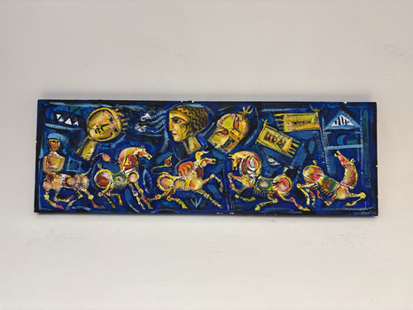 Canvastavla signerad ”Wanday”