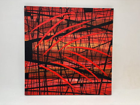 Canvastavla signerad "Romina Wainsten"