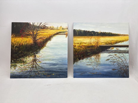 2 st. Tavlor av  Mercedes Ferraro