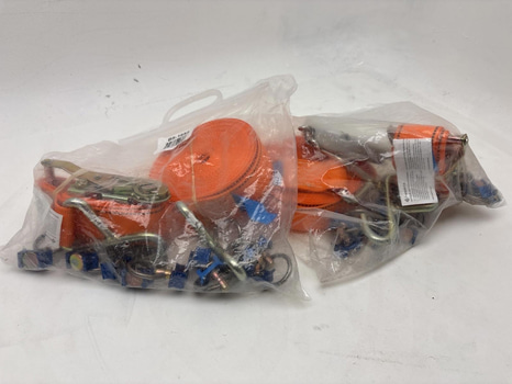 2 st. Spännband Swedol, Bs 1652 inkl. enkla ändbeslag och hängväg