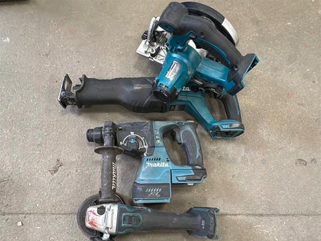 Parti med verktyg Makita