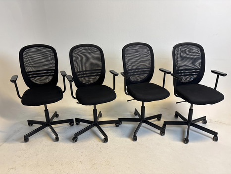 4 st. Kontorsstolar IKEA