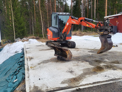 Grävmaskin Kubota KX027-4 -2023, inkl 2 skopor, 2245 tim