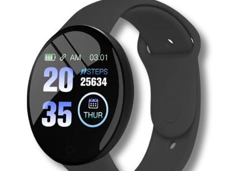 Parti med smartklockor, svart, totalt 14 st - fri frakt