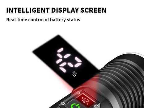 Parti med ficklampor med inbyggd powerbank, totalt 14 st - fri frakt