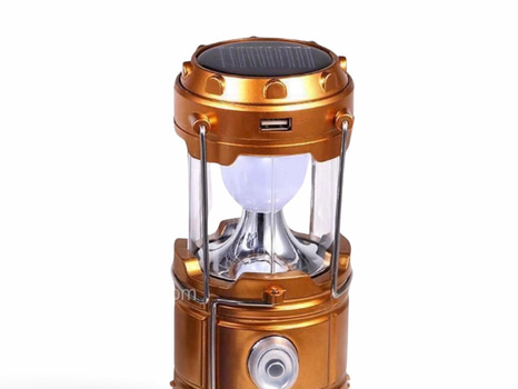 Parti med solcellsdrivna campinglyktor med inbyggd powerbank, totalt 12 st - fri frakt