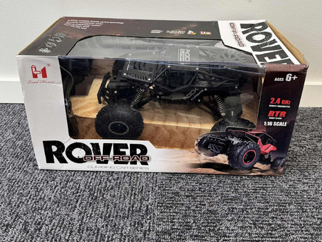 Parti med radiostyrda terrängklättrare, totalt 10 st - fri frakt