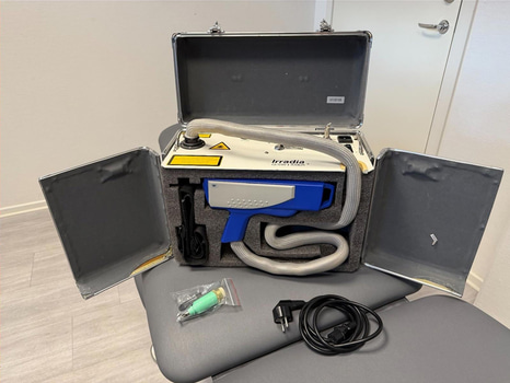 Irradia Q-SW Laser – Portabel laserenhet för tatueringsborttagning (2014)