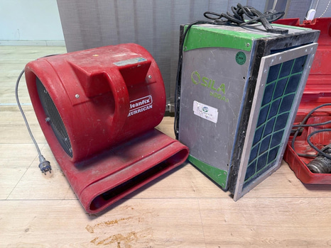 Golvfläkt & filterbox