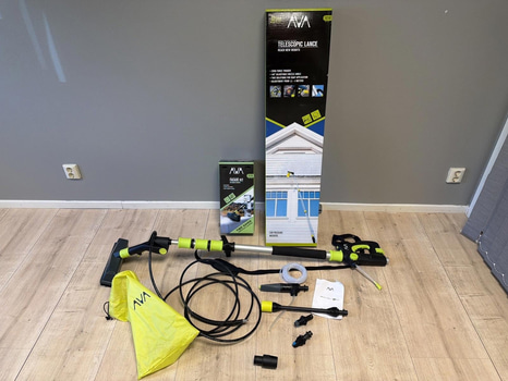 AVA teleskopskaft för tvätt m.m.